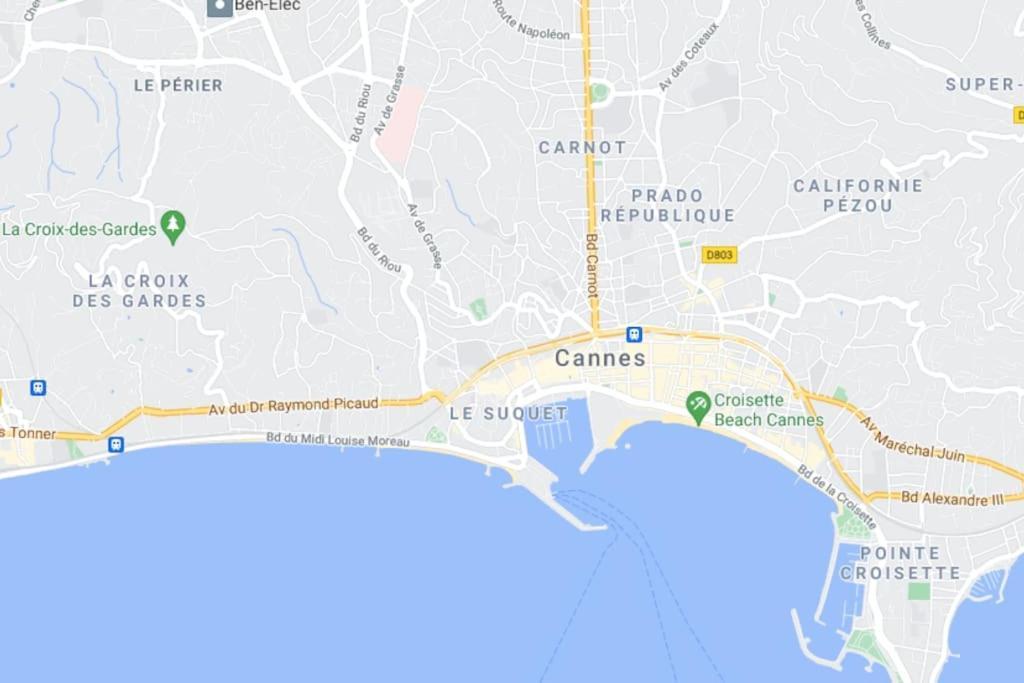 Studio Croix Des Gardes Palais Plages Κάννες Εξωτερικό φωτογραφία